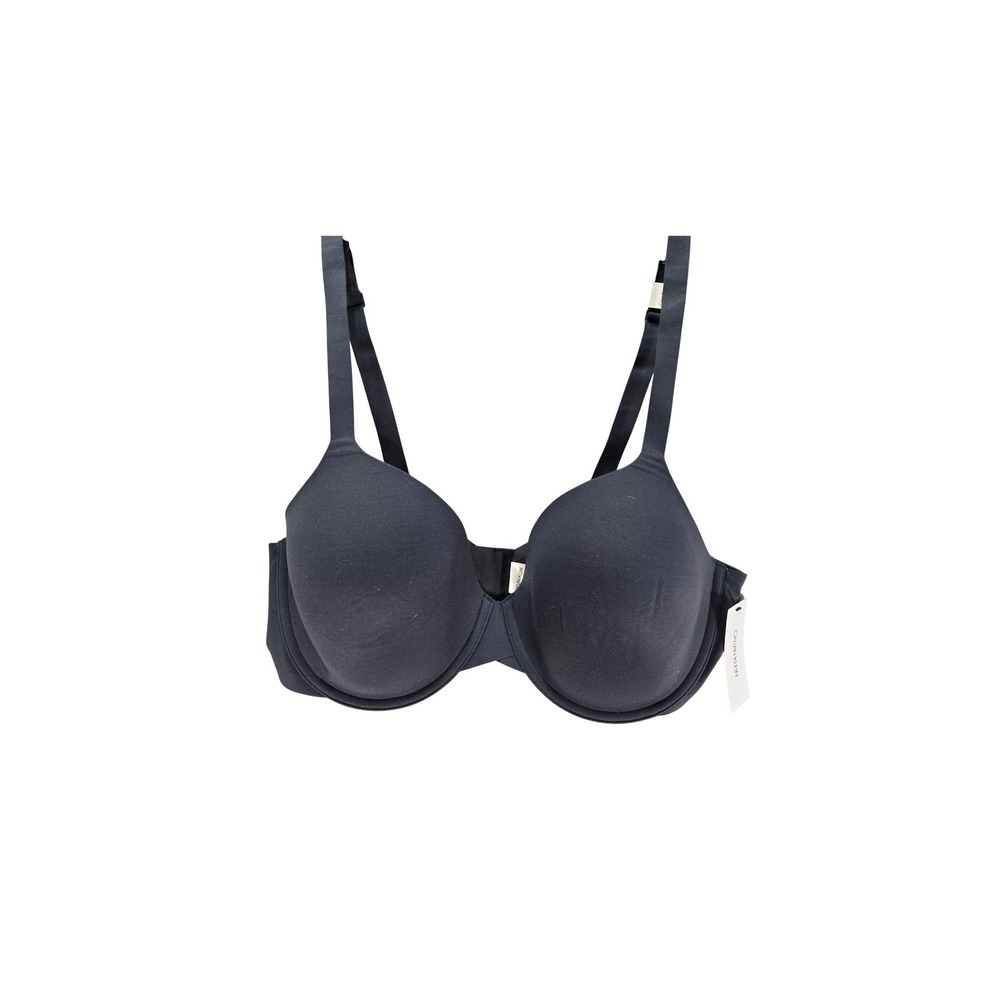 Calvin Klein Womens Blue Full Coverage Underwire Bra 40C New With Tags